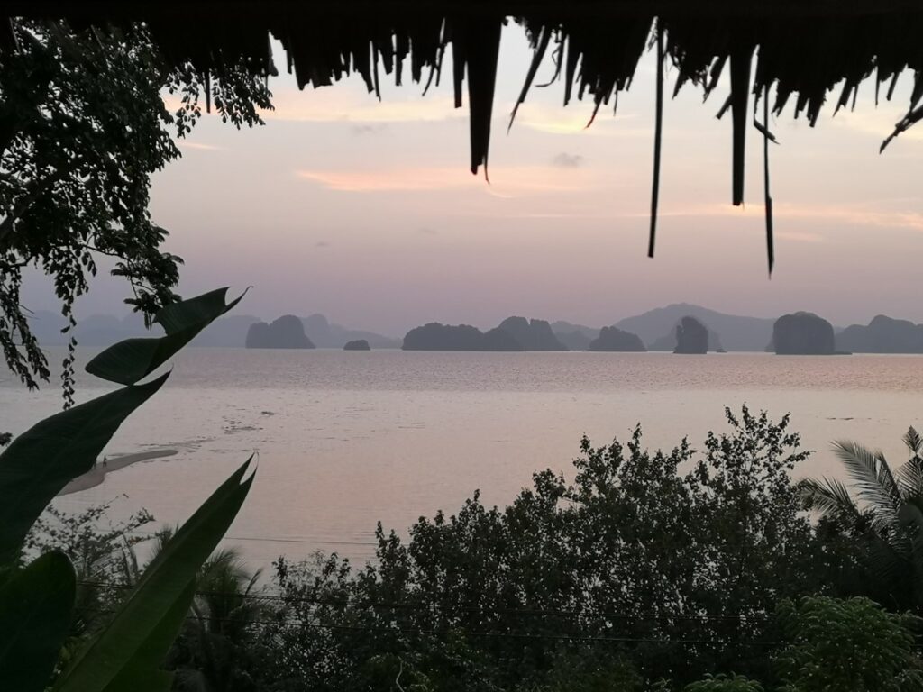 coucher de soleil plage Thailande
